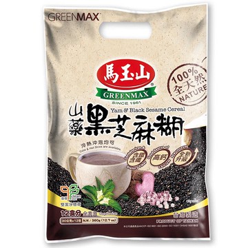 [家速配]馬玉山山藥黑芝麻糊 30克x12