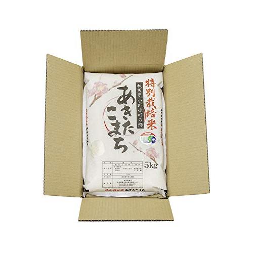 新米 秋田県湯沢市産 小野小町の郷 特別栽培米 あきたこまち 令和5年産 つきたて白米 5kg