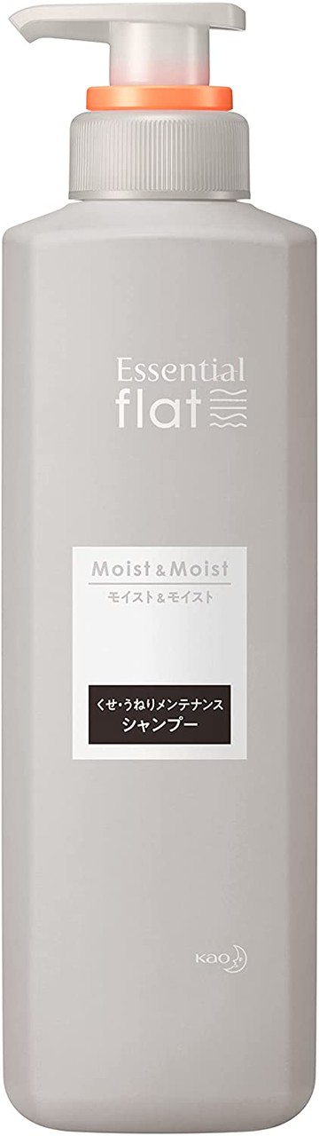Kao Essential Flat Moist & Moist Shampoo 500ml