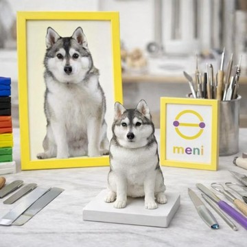 將愛犬回憶化為實體公仔 | 從照片訂製 | 寵物紀念