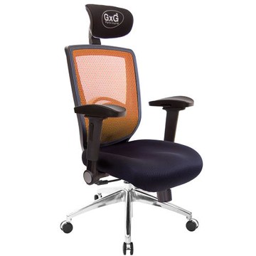 GXG 高背電腦椅 大泡棉座 (高鋁腳/4D弧面摺疊扶手) TW-82X6 LUA1D