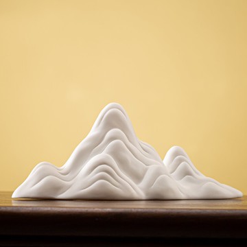 客廳假山擺件家居裝飾品辦公室酒柜玄關盆景新中式創意工藝品擺設