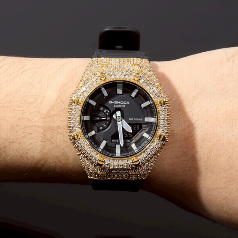 G-SHOCKキュービックジルコニアカスタム