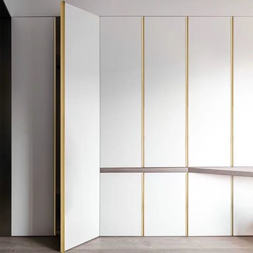 可客製  拉手 衣櫃拉手 隱形拉手 一門到頂通頂現代簡約超長衣柜門加長款拉手隱形門大把手定制