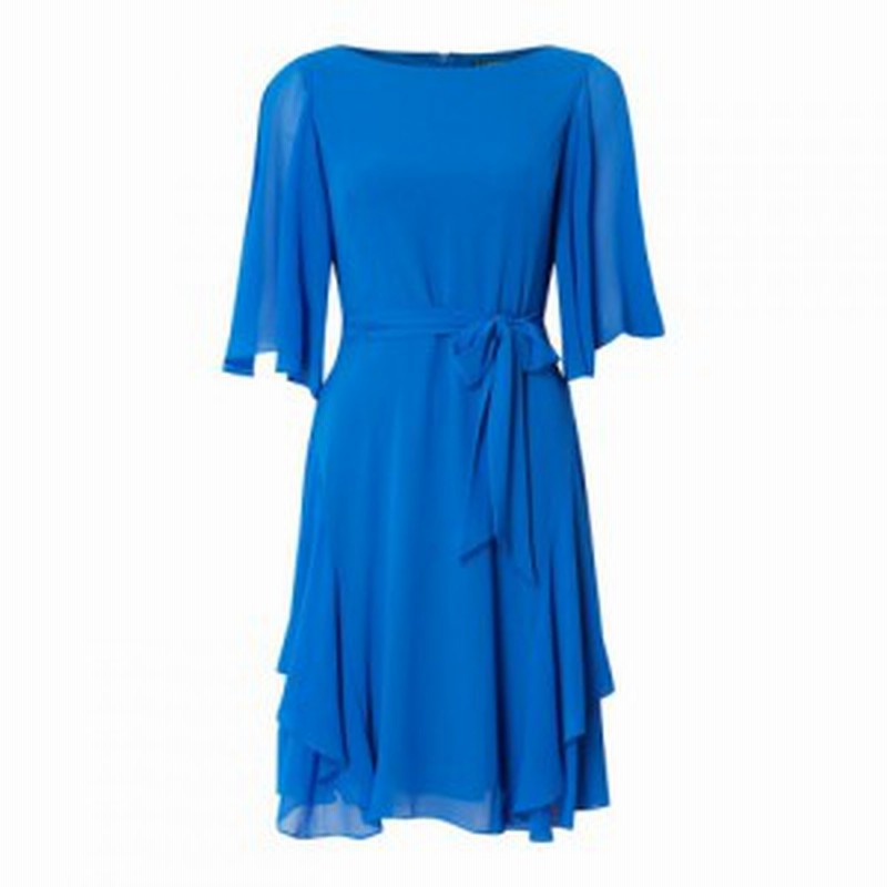 ラルフ ローレン Lauren By Ralph Lauren レディース ワンピース ワンピース ドレス Lrl Mandie Three Quarters Drs Portuguese Blue 通販 Lineポイント最大1 0 Get Lineショッピング