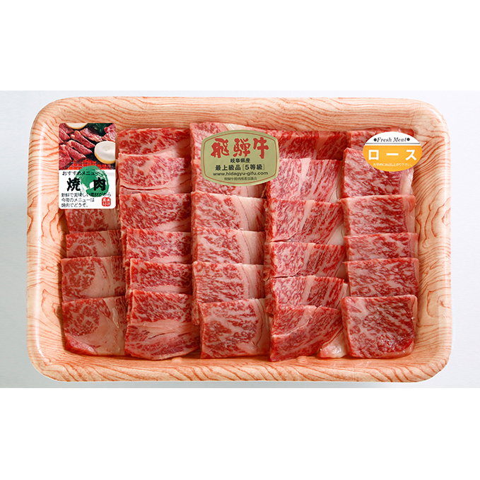 ふるさと納税　飛騨牛 牛肉 焼肉 ロース 500g×2 計1kg A5 和牛