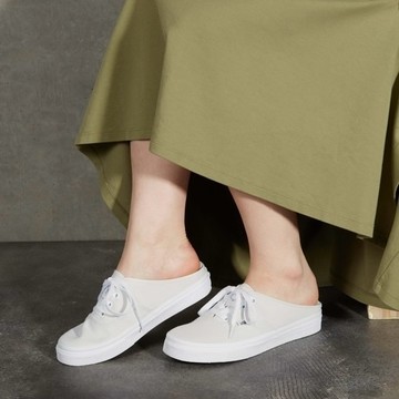 VANS AUTHENTIC MULE 全白 穆勒 懶人鞋 男女款 休閒 VN0A54F7QLZ