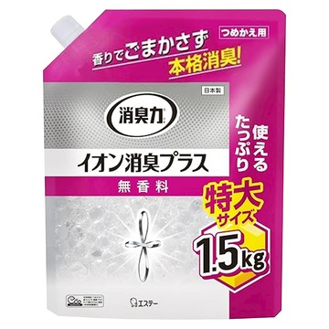 ST 雞仔牌 消臭力 三重離子消臭晶球 大補充包 無香  1.5kg  1包