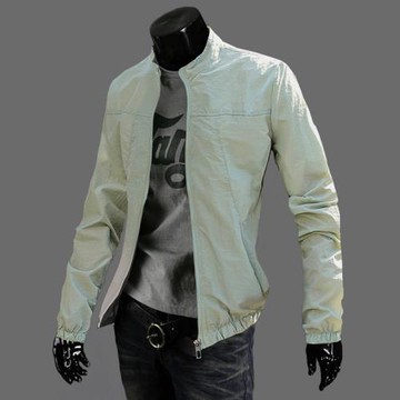 防曬衣服男士2024春秋夏季韓版潮流帥氣透氣夾克夏裝超薄款外套男