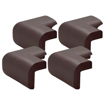 aguard 直角防撞角  67 x 42 x 16mm  深棕色  4個