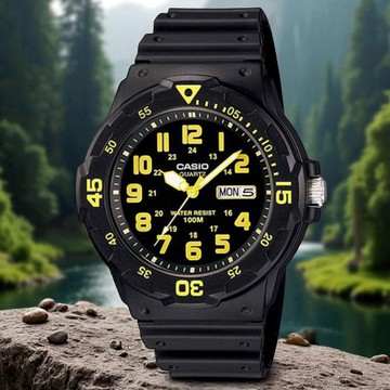 MRW-200H-9B 運動休閒 當兵學生 防水100米指針錶