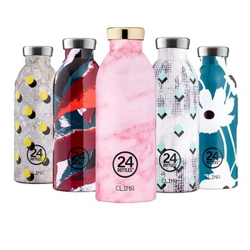 24Bottles 不鏽鋼雙層保溫瓶 500ml 花色款 /共11款 花雨漫舞