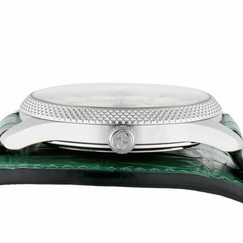 未使用 グッチ GUCCI エリクス GMT機能搭載 自動巻き グッチ 腕時計 GUCCI 時計 エリクス スネーク ERYX メンズ