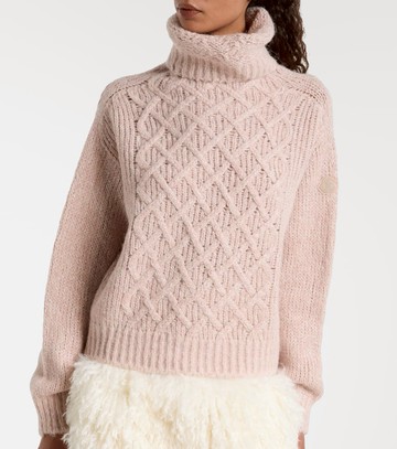 Moncler Alpaca-blend turtleneck sweater