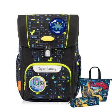 飛躍 護童安全燈 超輕量護脊書包Pro 2S -恐龍迷宮 | 中年級適用