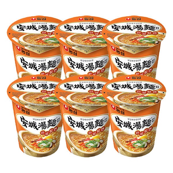 安城湯麺カップラーメン小カップ小カップ6入り