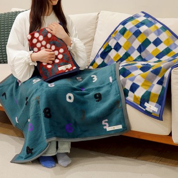 新年感恩禮🤗送禮也別忘了寵愛自己哦~送禮自用兩邊愛💖【日本丸真】SOU SOU 京都新和風日本製毛毯 (四款)