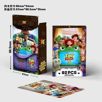 現貨❗️玩具總動員 92張LOMO卡 盒裝照片卡 收藏卡 胡迪 巴斯光年 三眼怪 動漫周邊 抱抱龍 小卡收納 玩具城