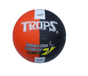 成功 40172b1 雙色黑紅刻字籃球 1入1個