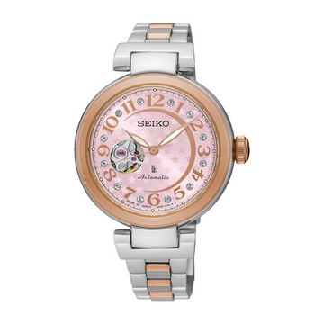送禮首選★SEIKO LUKIA 繽紛星空機械時尚腕錶/4R38-01L0P/SSA828J1 SK005 附提袋【全館滿額折價★APP下單點數4倍送】線上購買享_實體門市同步服務