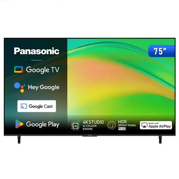 下單九折 Panasonic 75型 4K 6原色 Google TV TN-75W80BGT 75W80BGT 現貨