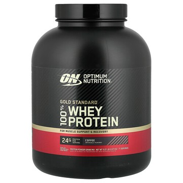 Optimum Nutrition, 金標準全乳清蛋白，咖啡味，5 磅（2.27 千克）
