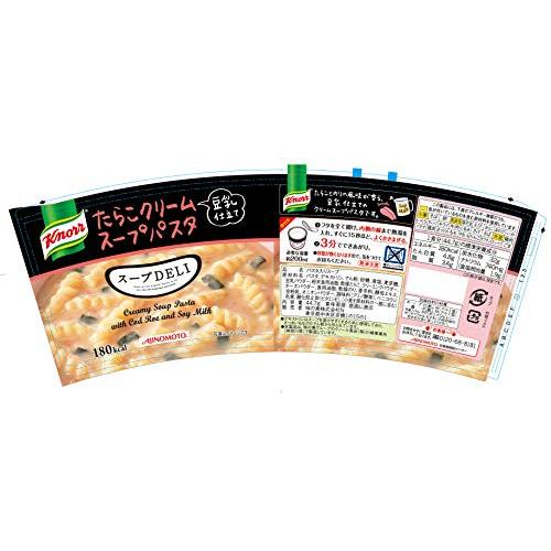 味の素 クノールスープDELI たらこクリームスープパスタ 44.7g×6個