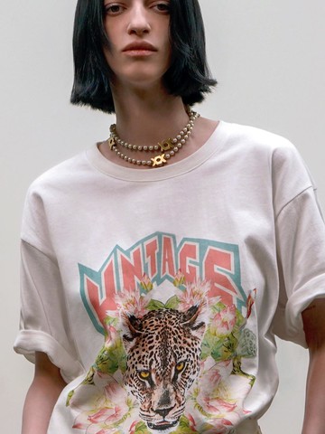 Printed Oversized T-Shirt[White]_UTT-ST01