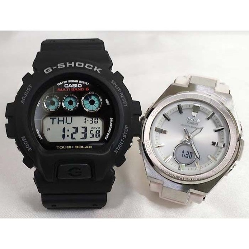 恋人達のGショック ペアウオッチ カシオ G-SHOCK BABY-G 電波ソーラー