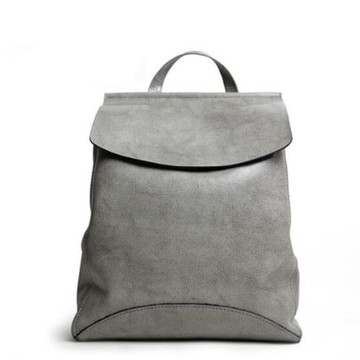 Sp house 復古風格真皮女款大容量 側肩包 後背包(5色可選)