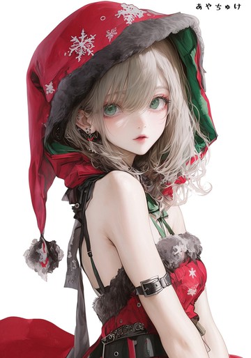 【11月新品】07-105-0173 人物貼紙 冬日女孩