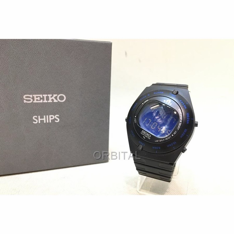 SEIKO セイコー A825 ブラック ジウジアーロ