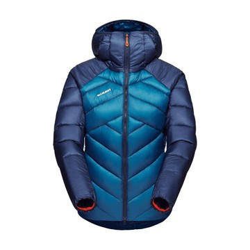 mammut 長毛象 女 taiss in hooded 羽絨外套深冰藍/海洋藍 1013-02