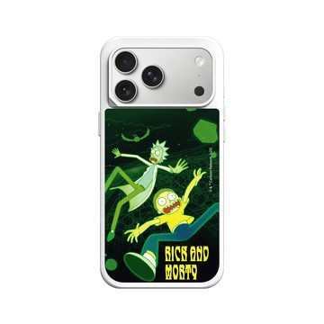 iPhone 17 Pro Max SolidX 白 - 瑞克和莫蒂 Rick and Morty - 瑞克和莫蒂-多元宇宙