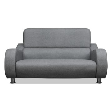 ASSARI-羽柴三人座貓抓皮獨立筒沙發卡其