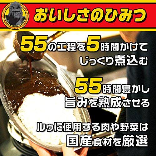 ゴーゴーカレー レトルトカレー 中辛 金沢??(155g) 1箱1食 長期 防災 金澤カレー