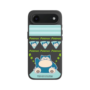 iPhone Air SolidX 黑 - 寶可夢 Pokemon - 多彩系列-卡比獸