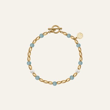 ChuME - POP 串珠手鍊 海藍寶