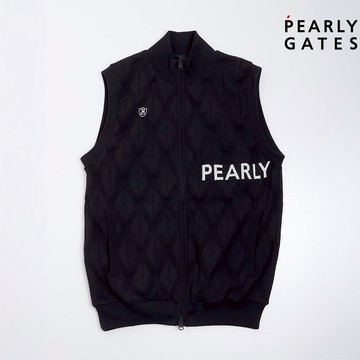 【ṔEARLY GATES】男款深藍色雙面穿著保暖蓄熱簡單易搭針織背心 JGTS73901