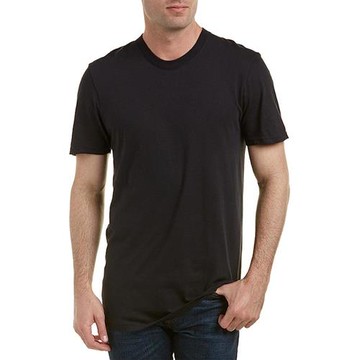 NAUTICA  2024男時尚棉質黑色圓領短袖內衣3件組