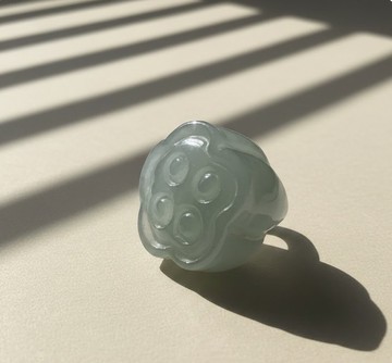 【佳偶天成】冰種翡翠蓮藕 |  裸石 | 天然緬甸玉翡翠A貨 | 送禮