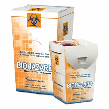 《Heathrow》生物危害廢棄物收集盒 桌上型 Biohazard Benchtop Keepers