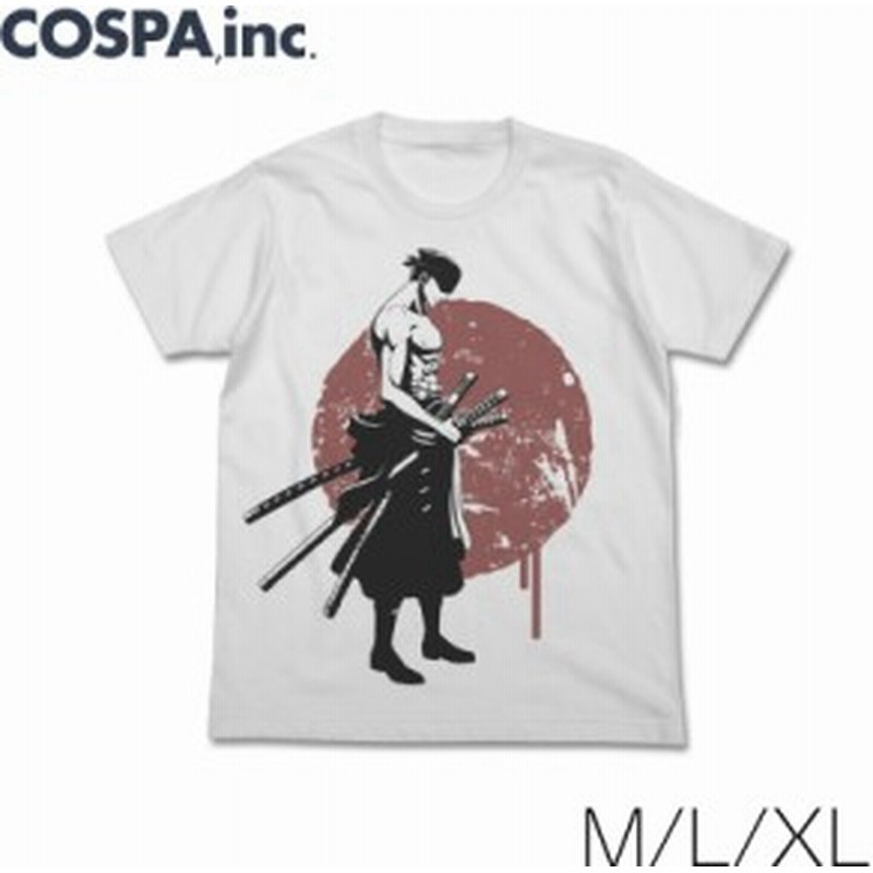 One Piece ロロノア ゾロ 剣士ゾロtシャツ 白 Cospa コスパ 通販 Lineポイント最大1 0 Get Lineショッピング