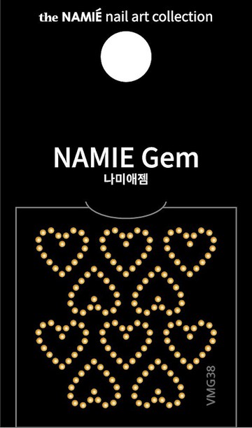 【專業用】NAMIE Gem 美甲裝飾藝術貼紙 Volume Metallic 38
