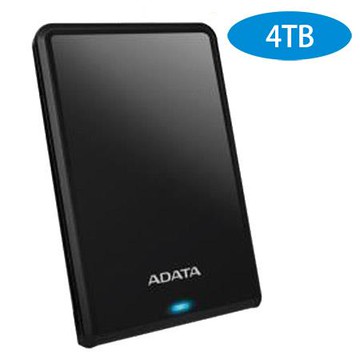 威剛ADATA外接式硬碟/HV620S/黑/4T/2.5"/USB3.1