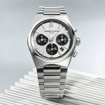 CONSTANT康斯登 Highlife系列 限量 熊貓 計時機械腕錶 推薦 送禮 畢業禮物 41mm/FC-391SB4NH6B