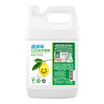 清淨海 環保洗手慕斯4000g