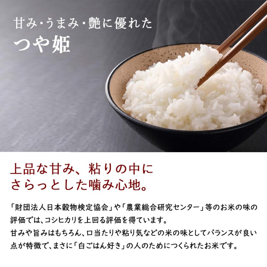 新米 令和5年産 つや姫 5kg つきあかり 5kg 二種食べ比べセット 米 精白米 ブランド米