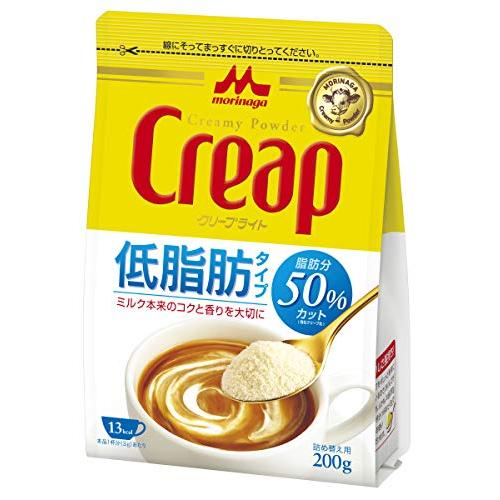 森永乳業 クリープ ライト袋 200g×4袋