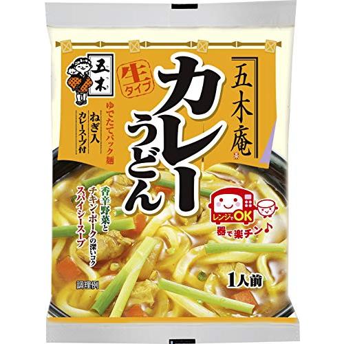 五木食品 五木庵カレーうどん 生タイプ 225g×20個入